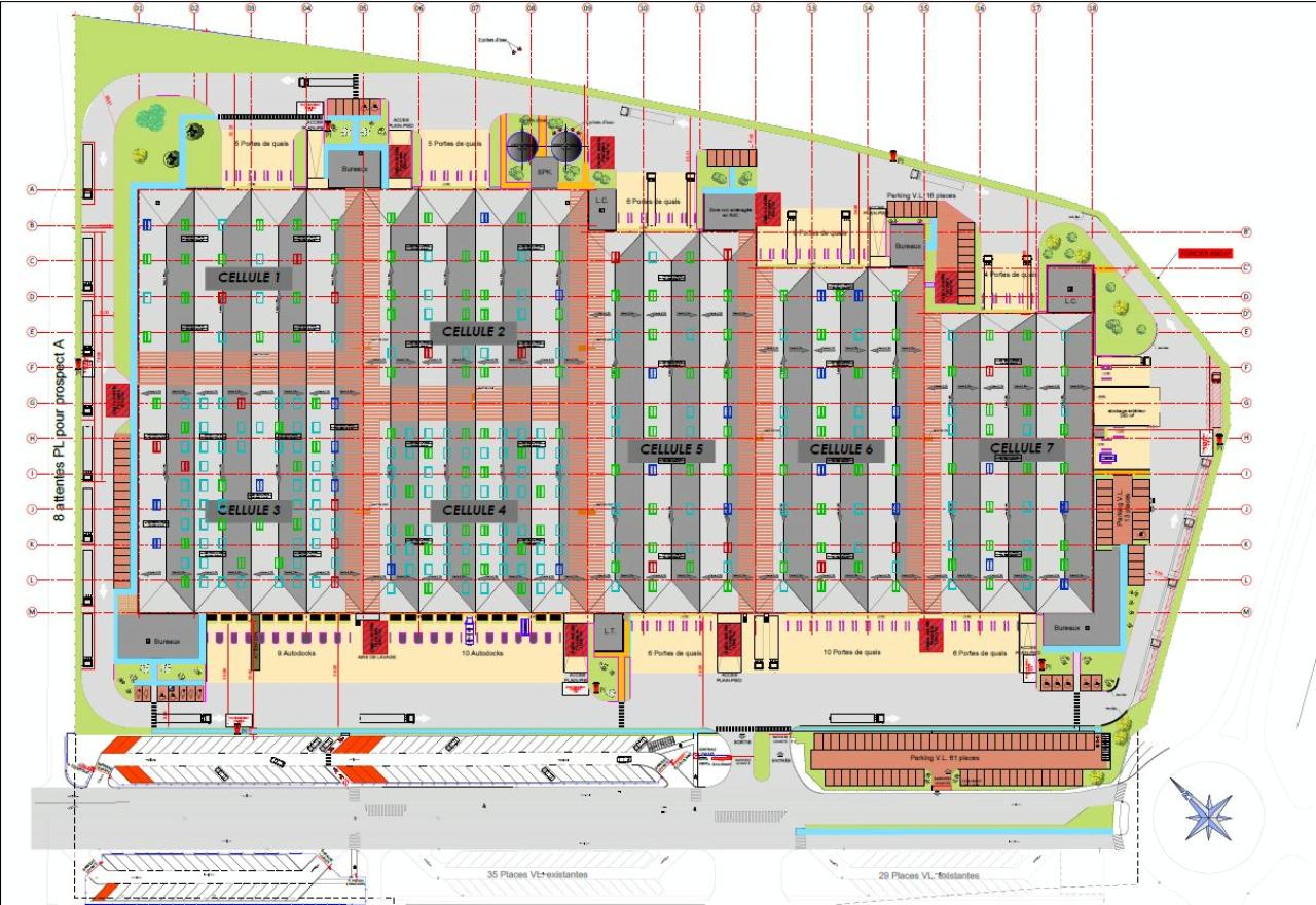 Entrepôt classe a Fontenoy-sur-Moselle 8524m² Location entrepôt classe a Fontenoy-sur-Moselle Meurthe-et-Moselle OLLOG2318555 2